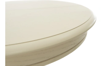 Кухонный стол Фабрицио 1, D 82, слоновая кость, каркас слоновая кость