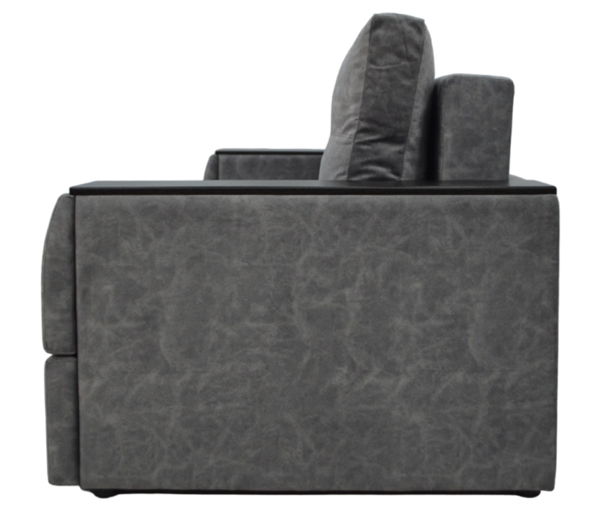 Диван прямой Атлант 2, Bliss silver, Венге