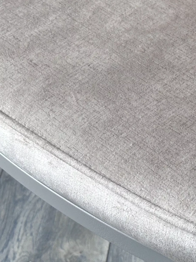 Стул Diana, мягкий, VBP-207 античный бежевый, велюр, латте каркас