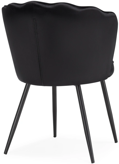 Стул Coral, мягкий, black