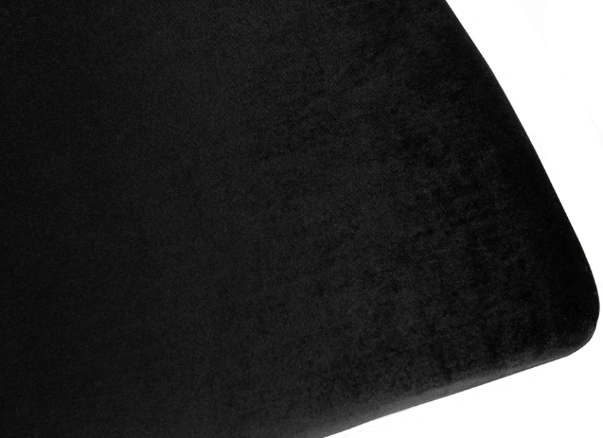 Стул Odda, на металлокаркасе, черный / хром