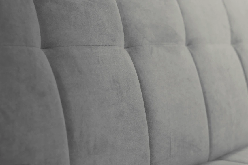 Диван прямой Нельсон 155, ткань Lamb storm, декор Венге