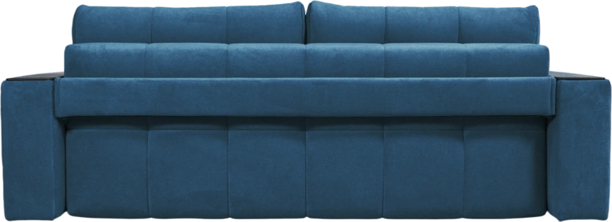 Диван прямой Сиэтл, ткань Lamb slate, декор Структурный Кофе