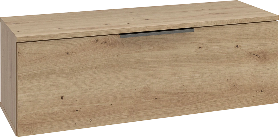 Тумба под ТВ Слайд, с ящиком, Дуб дикий