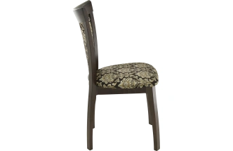 Стул Тулон, мягкий, андрис вензель 101-2, жаккард, каркас орех темный