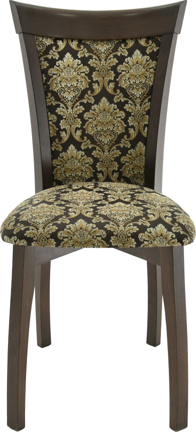 Стул Тулон, мягкий, андрис вензель 101-2, жаккард, каркас орех темный