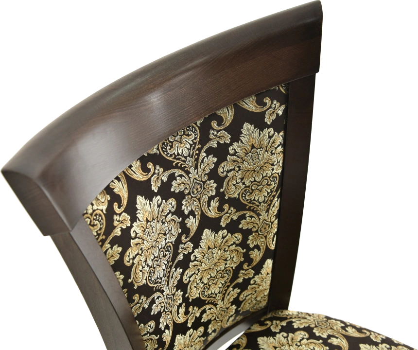 Стул Тулон, мягкий, андрис вензель 101-2, жаккард, каркас орех темный