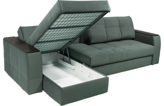 Диван угловой Сиэтл, Paloma lavr, Структурный Кофе