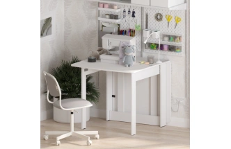 Стол-книжка СтК4, 161,5х86,5х78,5, белый