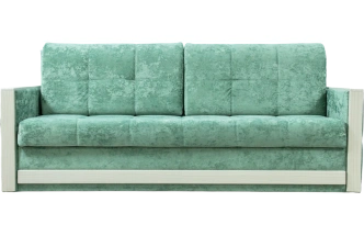 Диван прямой Адель 2, Лаки 21, Рамух белый