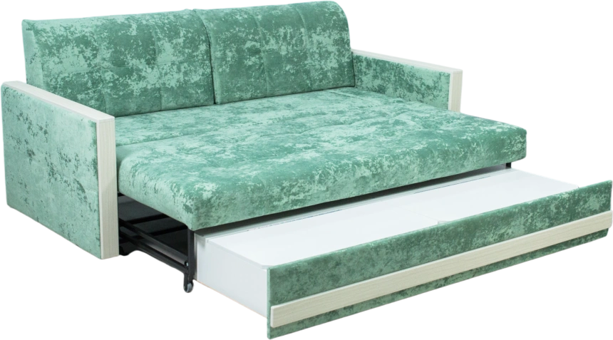 Диван прямой Адель 2, Лаки 21, Рамух белый