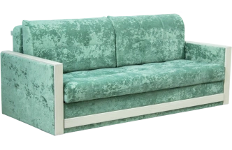 Диван прямой Адель 2, Лаки 21, Рамух белый