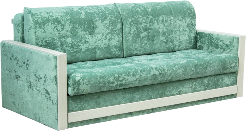 Диван прямой Адель 2, Лаки 21, Рамух белый