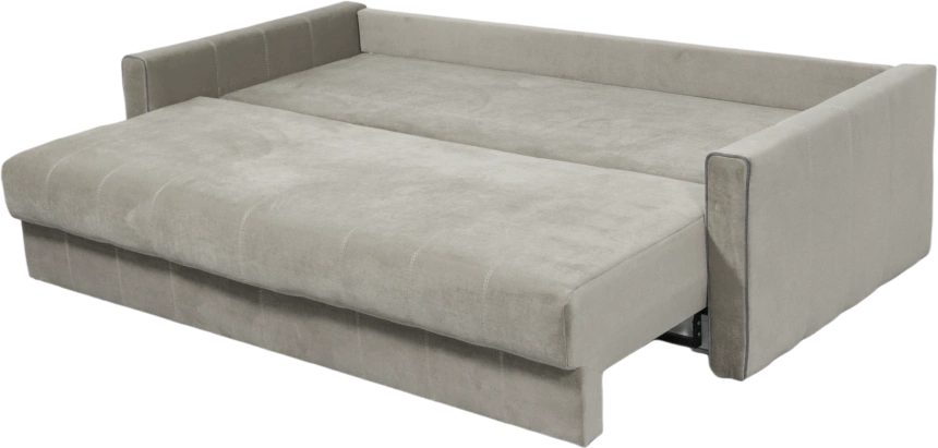 Диван прямой Бали 3, Tenerife silver, Tenerife stone