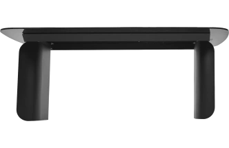 Кухонный стол Nord 200, TL-102 Бежевый мрамор, испанская керамика, черный каркас