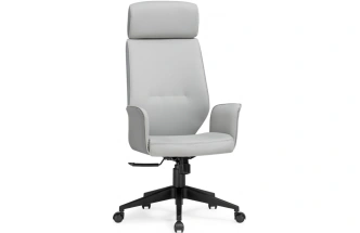 Компьютерное кресло Leo, светло-серый / темно-серый
