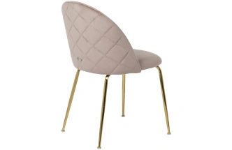 Стул 30C-301-1G BG, мягкий, велюр, бежевый