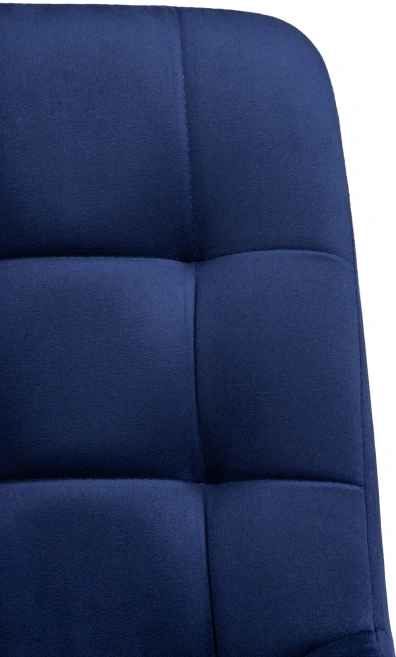 Офисный стул Честер, на колесиках, синий / черный