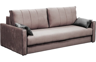 Диван прямой Бали 3, Tenerife espresso, Tenerife stone