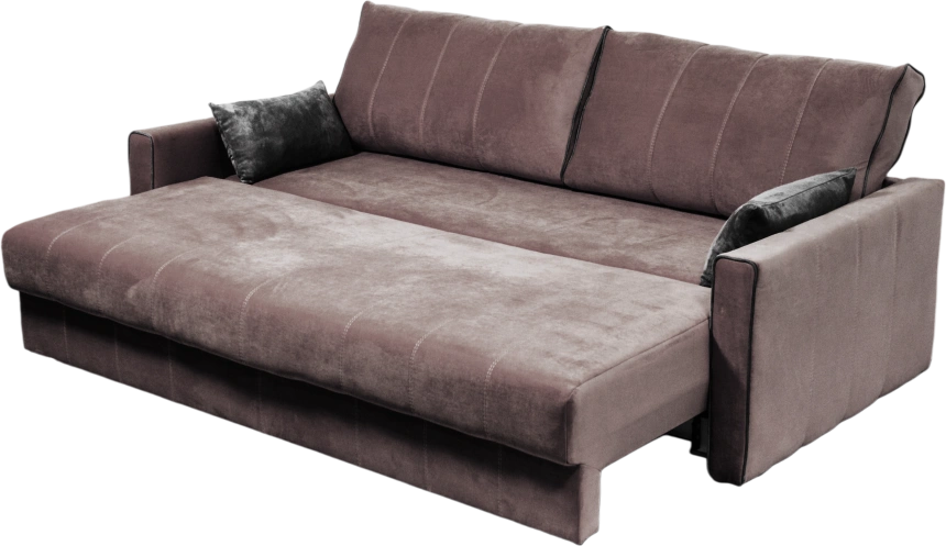 Диван прямой Бали 3, Tenerife espresso, Tenerife stone