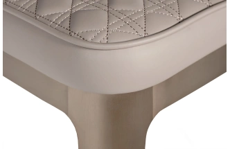 Барный стул 58DB-19303, искусственная кожа, светло-серый