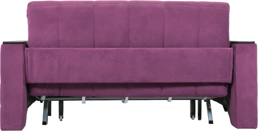 Диван прямой Нельсон 155, ткань Lamb plum, декор Венге