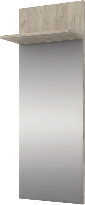 Модульная прихожая Альянс 3, дуб крафт / белый глянец