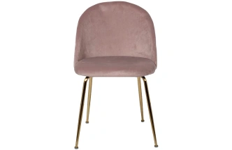 Стул 30C-301-1G LPI, мягкий, велюр, пепельно-розовый