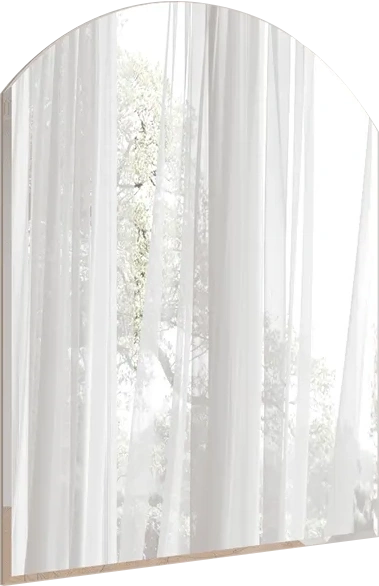 Зеркало Z-10, настенное, арка, с частичным фацетом