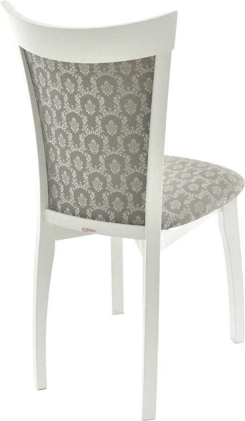 Стул Тулон, мягкий, стефани 149-2, жаккард, каркас эмаль белая