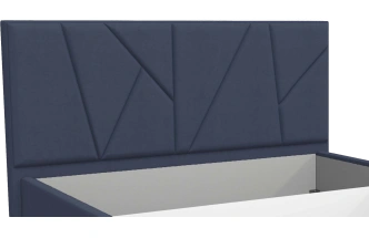 Кровать Рица 2, мягкая, полутораспальная, 120x200, Боска 28