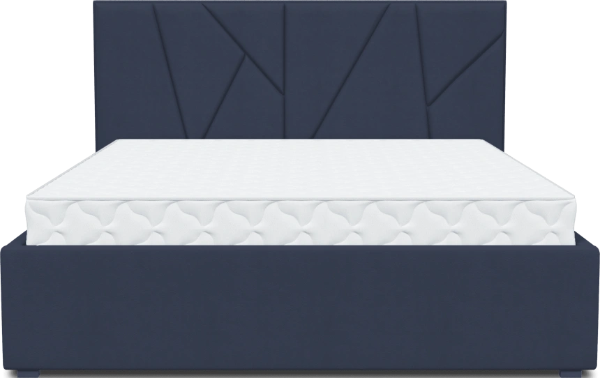 Кровать Рица 2, мягкая, полутораспальная, 120x200, Боска 28