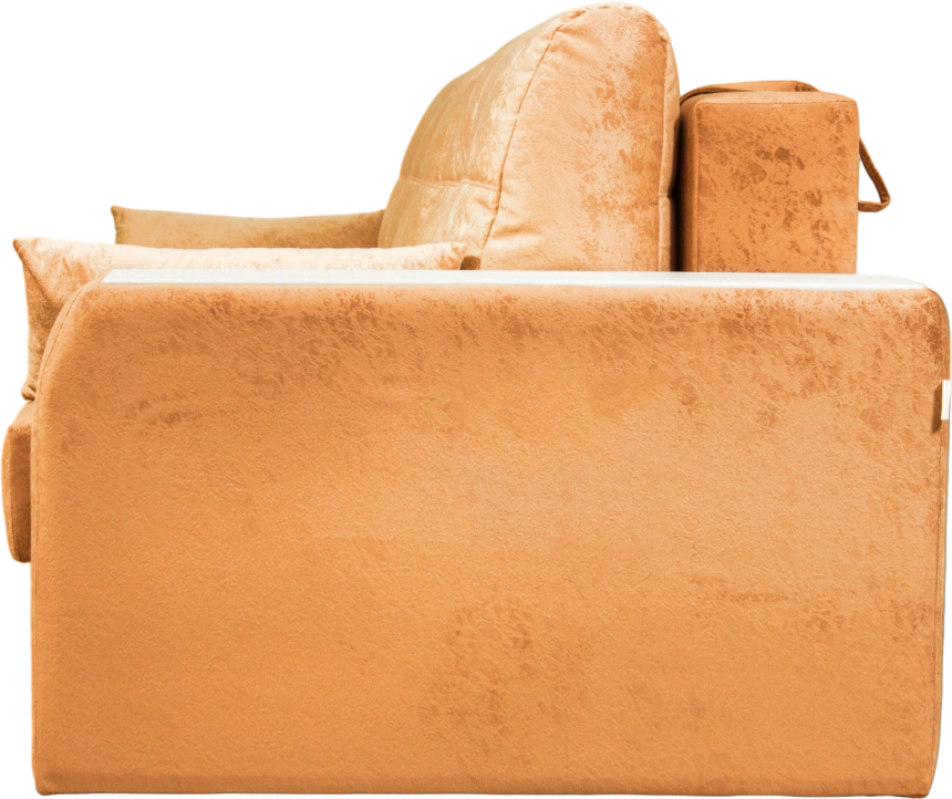 Диван прямой Остин 2, Siesta terracota, декор Рамух белый