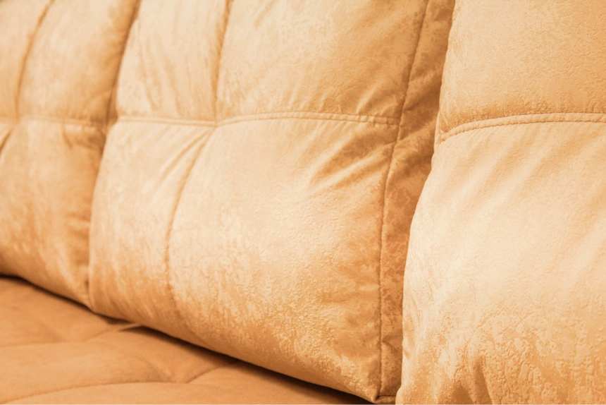 Диван прямой Остин 2, Siesta terracota, декор Рамух белый