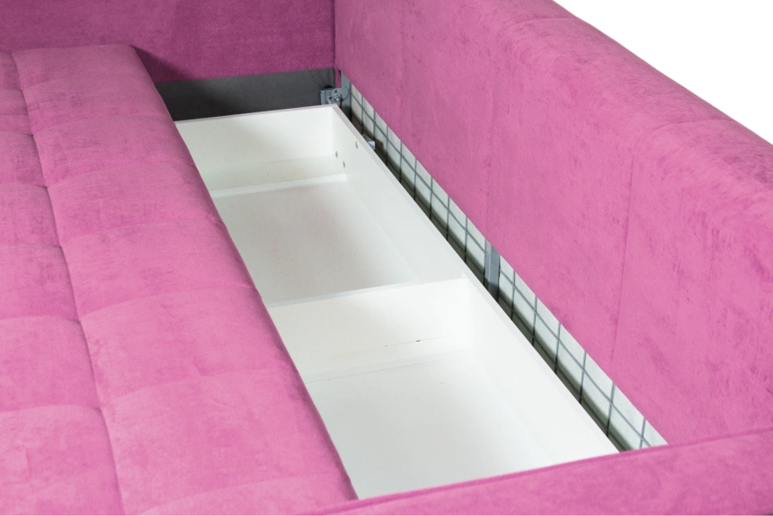 Диван прямой Орлеан, Shaggy magenta