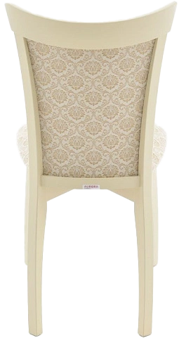 Стул Тулон, мягкий, фермо 160-1, жаккард, каркас слоновая кость