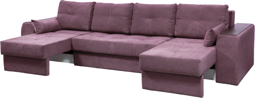 Диван прямой Остин 3, MONAKO-A 10, декор Венге