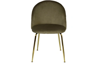Стул 30C-30177, мягкий, велюр, хаки