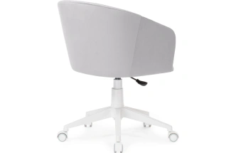 Офисное кресло Тибо, confetti silver серый / белый