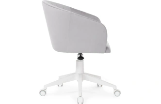 Офисное кресло Тибо, confetti silver серый / белый