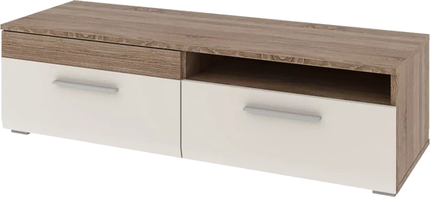 Тумба под ТВ Филадельфия, Дуб сонома трюфель / Латте