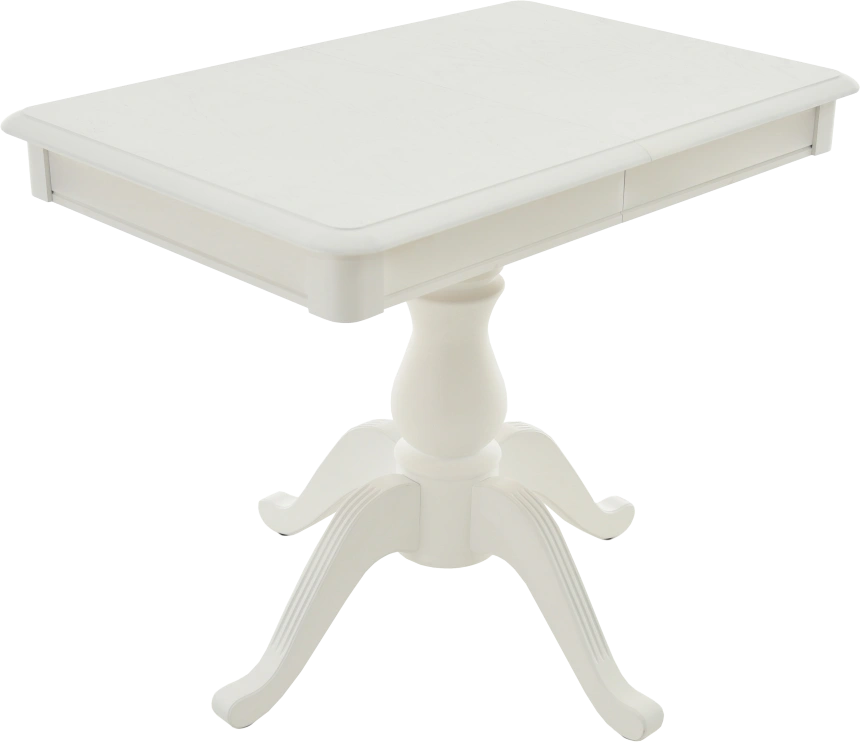 Кухонный стол Фабрицио-1 мини, 90, эмаль белая, каркас белый