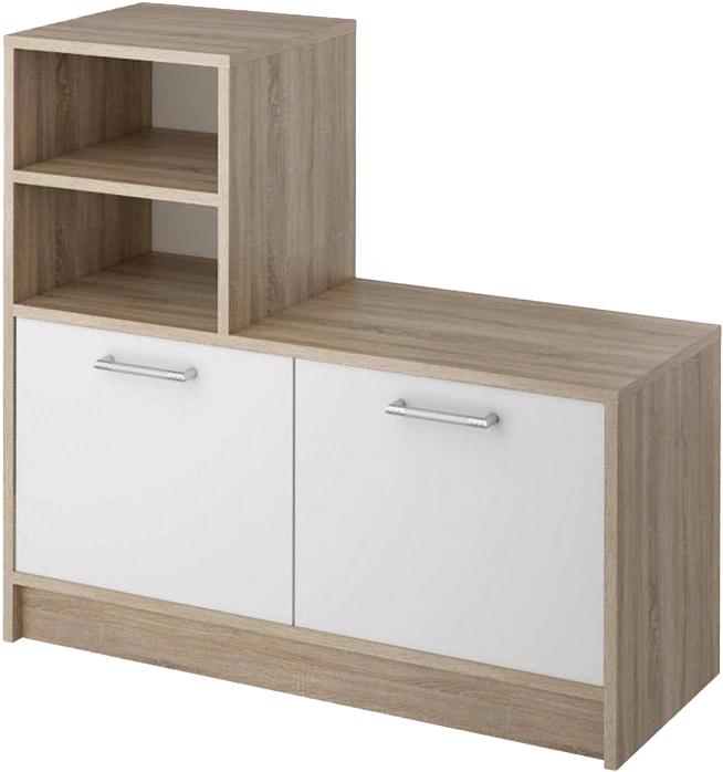 Модульная прихожая Лофт-2, дуб сонома / белый