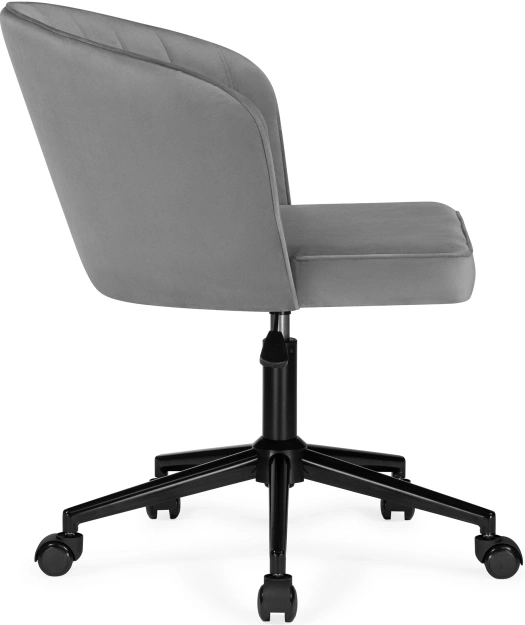 Офисный стул Дэни, на колесиках, темно-серый / черный