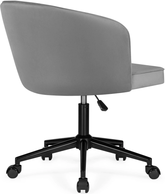 Офисный стул Дэни, на колесиках, темно-серый / черный