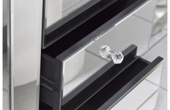 Тумба прикроватная KFC882, с ящиками 