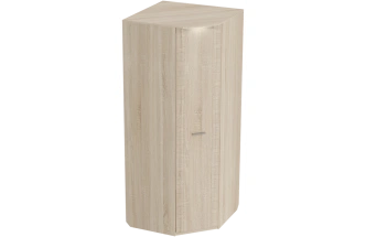 Шкаф угловой Элана, 90x90x218.5, распашной для одежды, дуб сонома