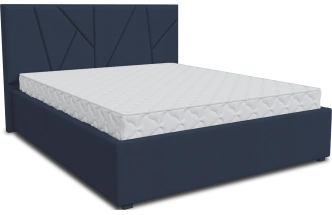 Кровать Рица 2, мягкая, двуспальная, 180x200, Боска 28