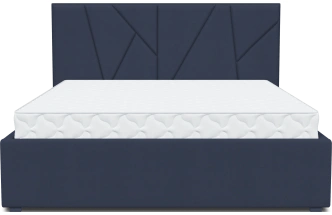 Кровать Рица 2, мягкая, двуспальная, 180x200, Боска 28