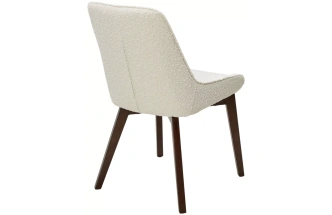 Стул Cristian, мягкий, White A2635-1A, букле, орех